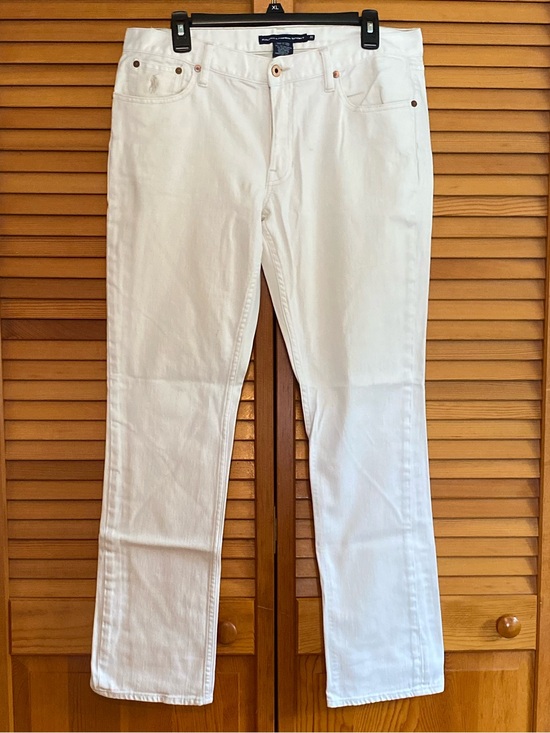Ralph Lauren Denim - Ralph Lauren Sport women’s White Straight-Leg Jeans